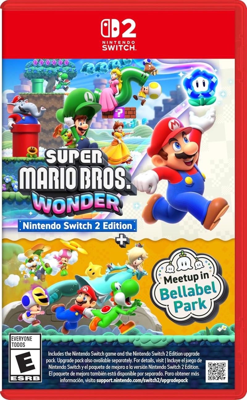 Nintendo Switch 2/Super Mario Bros. Wonder Nintendo Switch 2 Edition + Meetup in Bellabel