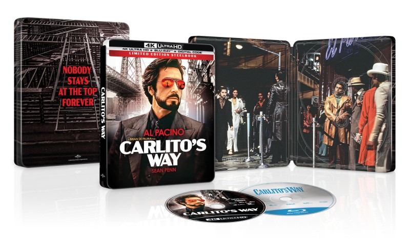 Carlito's Way/Pacino/Penn/Miller@4K-UHD STEELBOOK