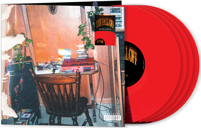 J. Cole/The Fall-Off (Red Vinyl)@4LP