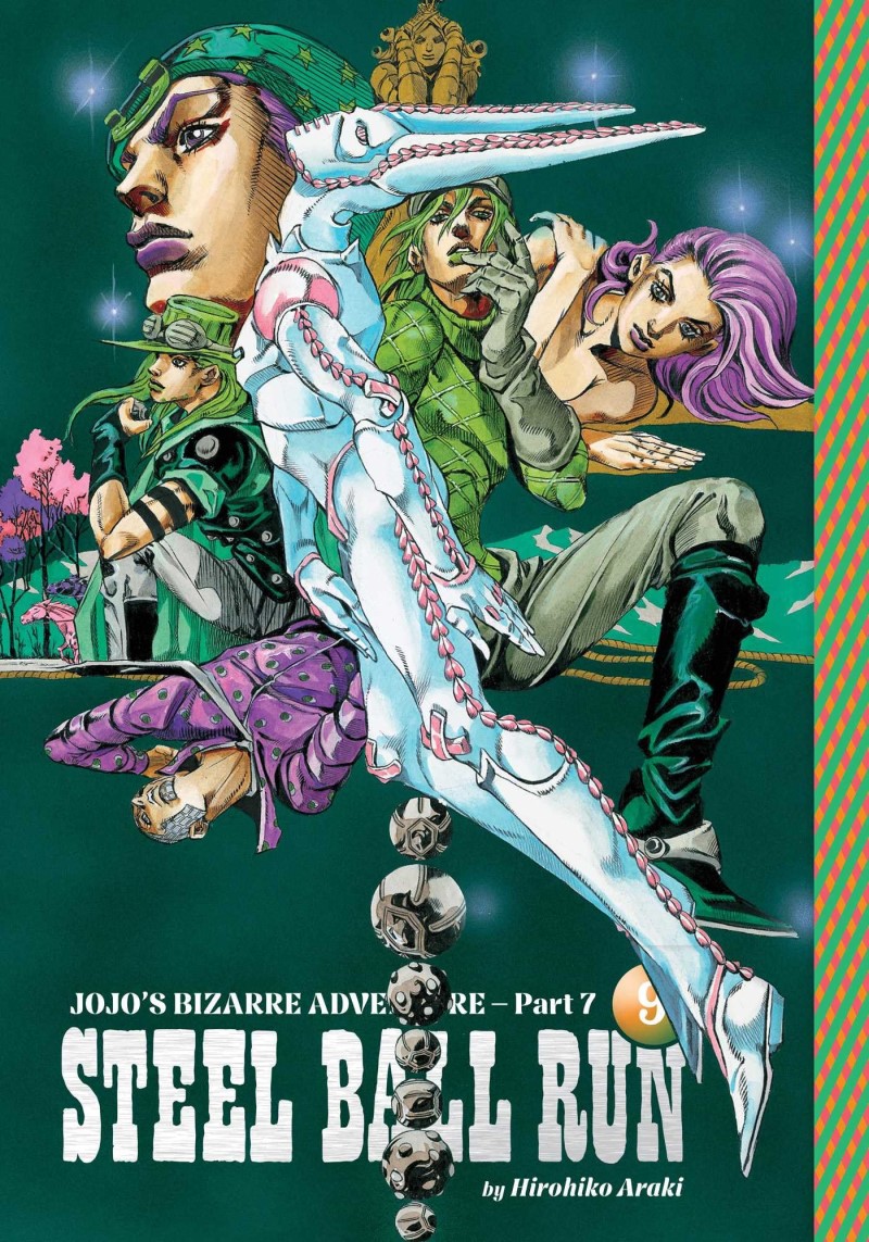 Hirohiko Araki/Jojo's Bizarre Adventure Part 7, Vol. 9@Steel Ball Run