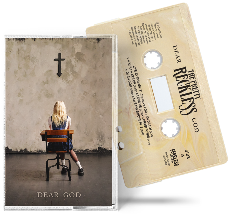 The Pretty Reckless/Dear God (Cappuccino Swirl Cassette)