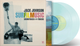 Jack Johnson/SURFILMUSIC (Soundtrack & 4-Tracks) (Soda Pop Bottle Blue Vinyl)@Indie Exclusive@2LP