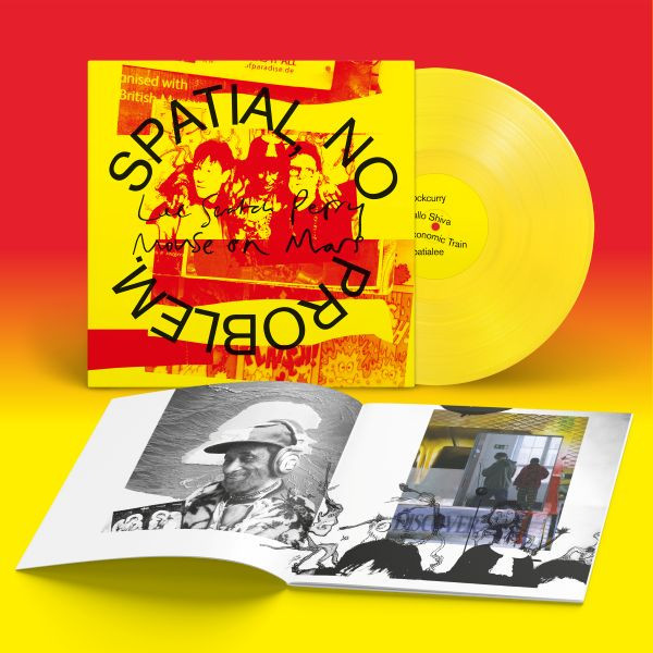 Lee Scratch Perry & Mouse On Mars/Spatial, No Problem. (YELLOW VINYL)@Indie Exclusive@w/ download card