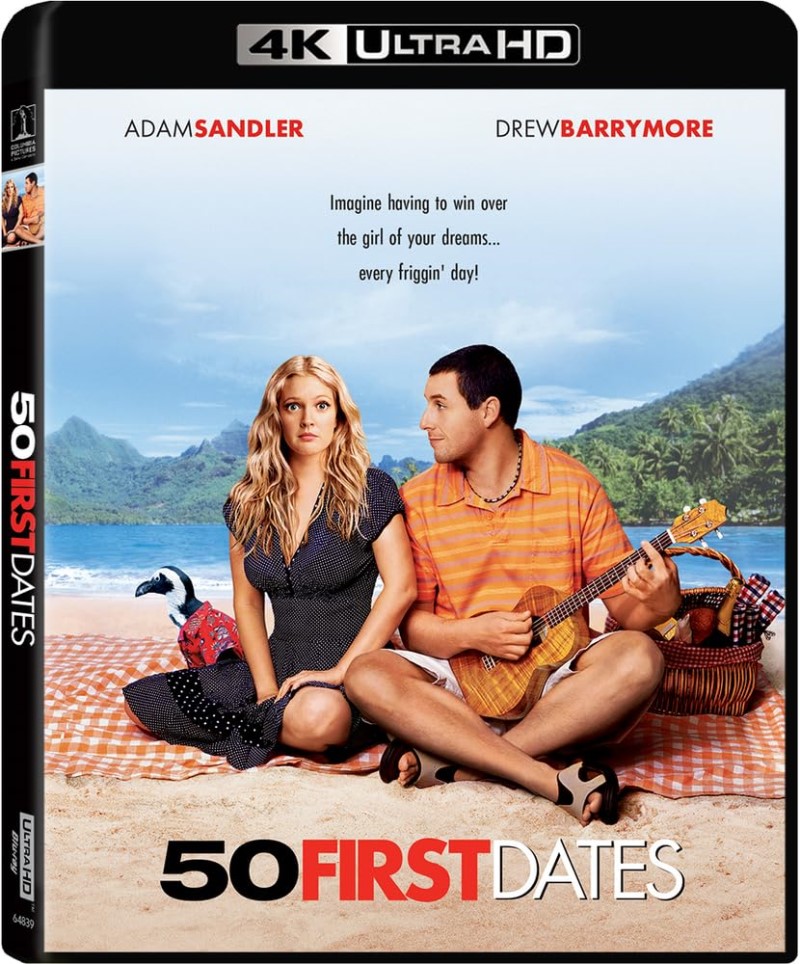 50 First Dates/Sandler/Barrymore/Schneider@MADE ON DEMAND@This Item Is Made On Demand: Could Take 2-3 Weeks For Delivery