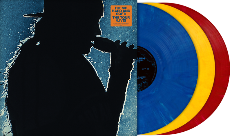 Billie Eilish/HIT ME HARD & SOFT: THE TOUR (LIVE) (Recycled Color Vinyl)@3LP