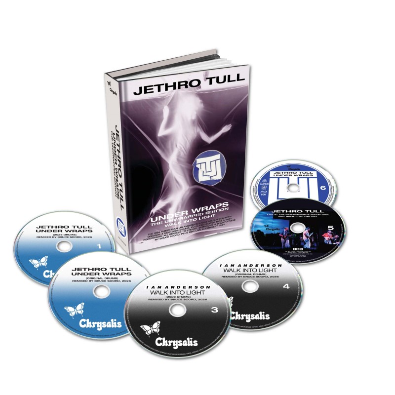 Jethro Tull/Under Wraps (The Unwrapped Edition)@Blu-ray / 5CD