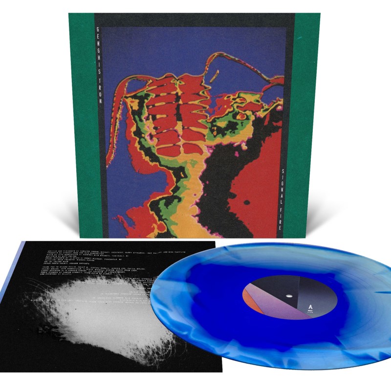Genghis Tron/Signal Fire (Custom Merge Vinyl)@Indie Exclusive