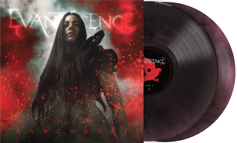 Evanescence/Sanctuary (Deep Purple & Black Marble Vinyl)@Indie Exclusive@2LP