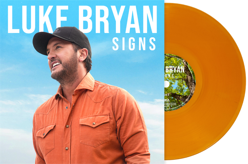 Luke Bryan/Signs (HUNT Orange Vinyl)