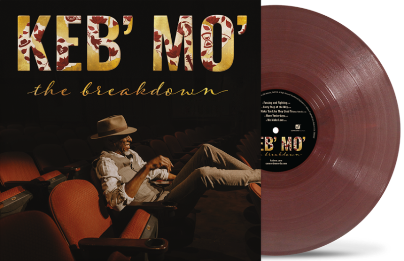 Keb Mo/The Breakdown (Red Blend Eco-Mix Vinyl)