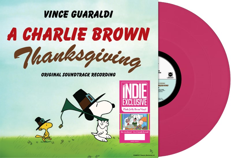 Vince Guaraldi/A Charlie Brown Thanksgiving (Pink Jelly Bean Vinyl)