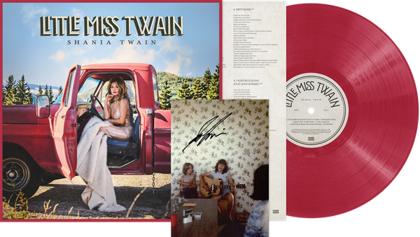 Shania Twain/Little Miss Twain (Rosie Red Vinyl w/ Signed Insert)@Indie Exclusive