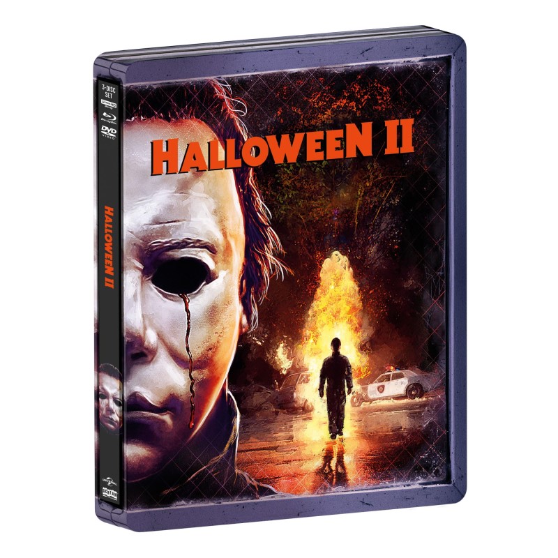 Halloween II (1981)/Curtis/Pleasence/Kramer/Cypher@4K-UHD STEELBOOK