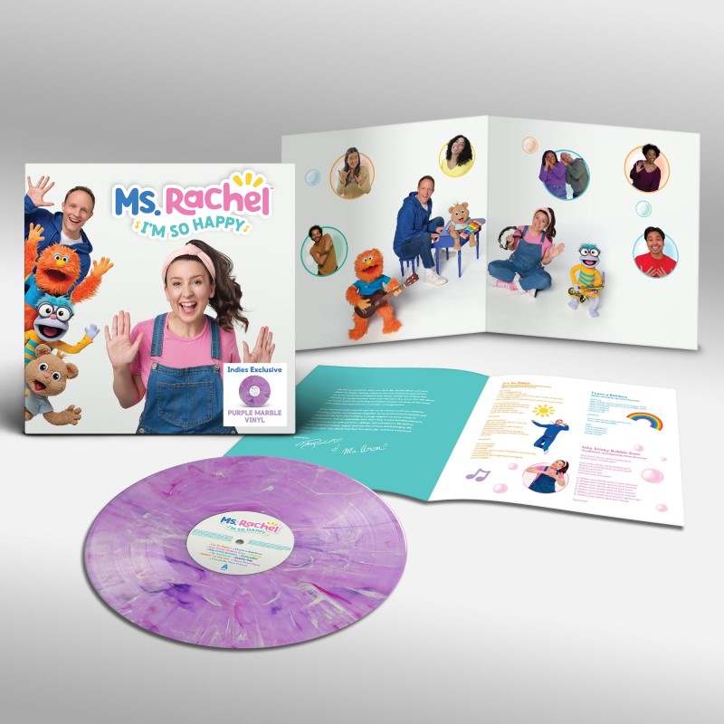 Ms. Rachel/I'm So Happy (Marble Purple Vinyl)