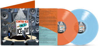 Contra-ICE/Vol. 1: Ice Out (ORANGE + BLUE VINYL)@2LP w/ Download Card