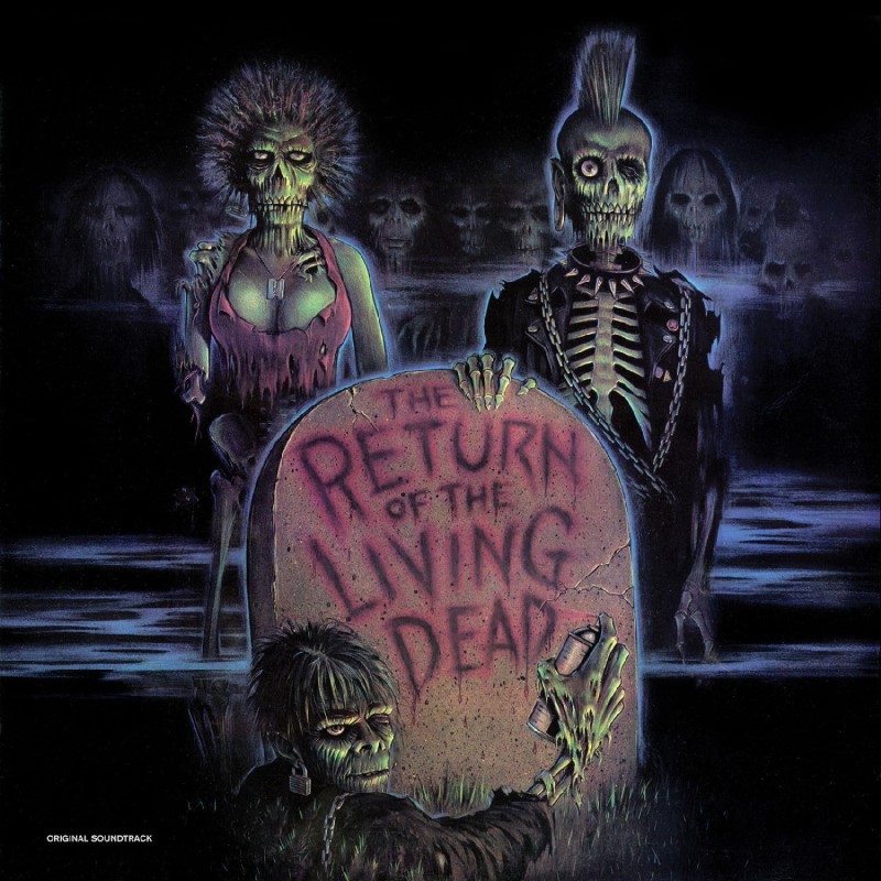 The Return of the Living Dead/Original Soundtrack (RADIOACTIVE GREEN W/ BROWN TARMAN SPLATTER VINYL)
