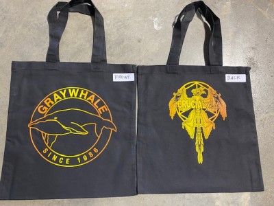 Graywhale/Tote Crucialfest Collab@Black (City Editon)@2 Sided Artwork