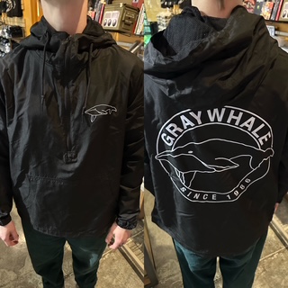 Graywhale/Windbreaker Circle Logo Since 1986@Black@Small