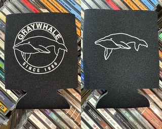 Graywhale/Koozie Circle Logo Since 1986@Black