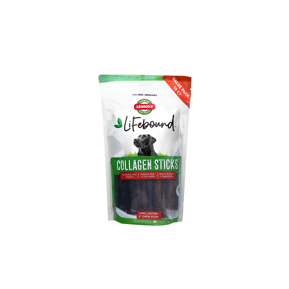 Lennox Dog Chew - Collagen Sticks-10 Pack