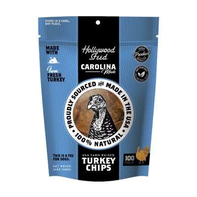 Carolina Made Dog Treat - Turkey Chips