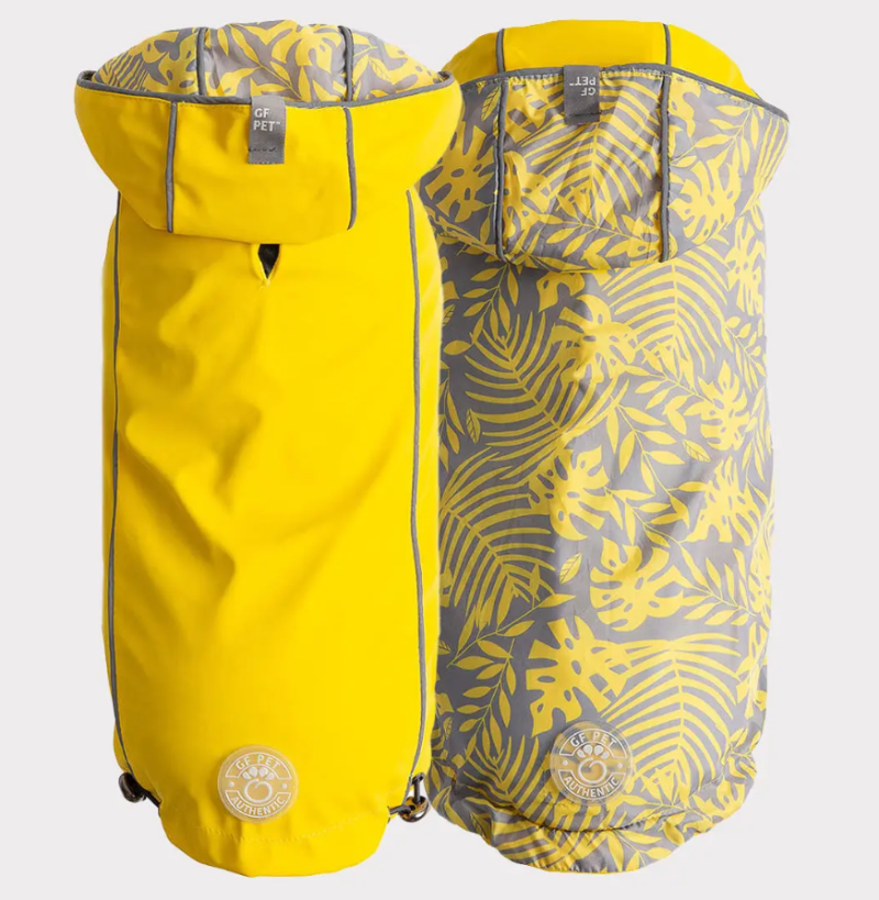Reversible Dog Raincoat - Waterproof, Reflective & Adjustable Fit