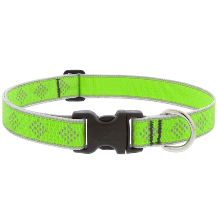Lupine Dog Collar - Green Diamond