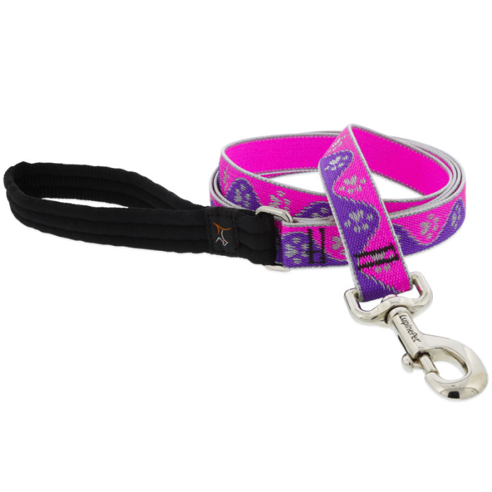 Lupine Dog Leash - Pink Paws