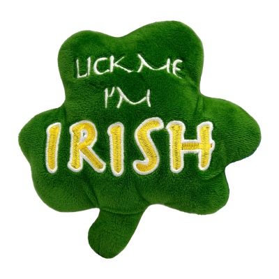 Huxley & Kent - Plush Dog Toy - Lick Me Shamrock