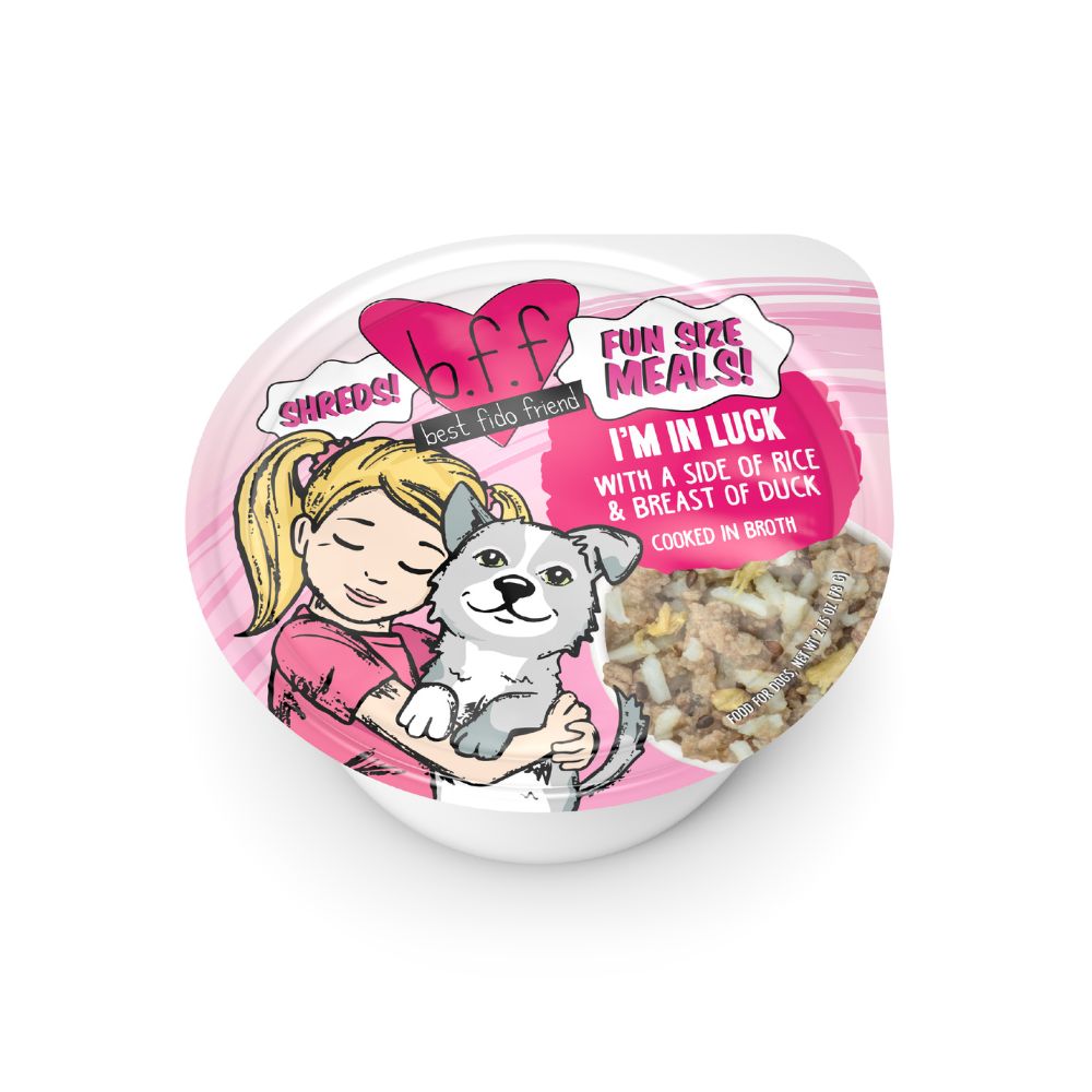 Weruva BFF Wet Dog Food - I'm in Luck with Duck in Broth-Case of 12