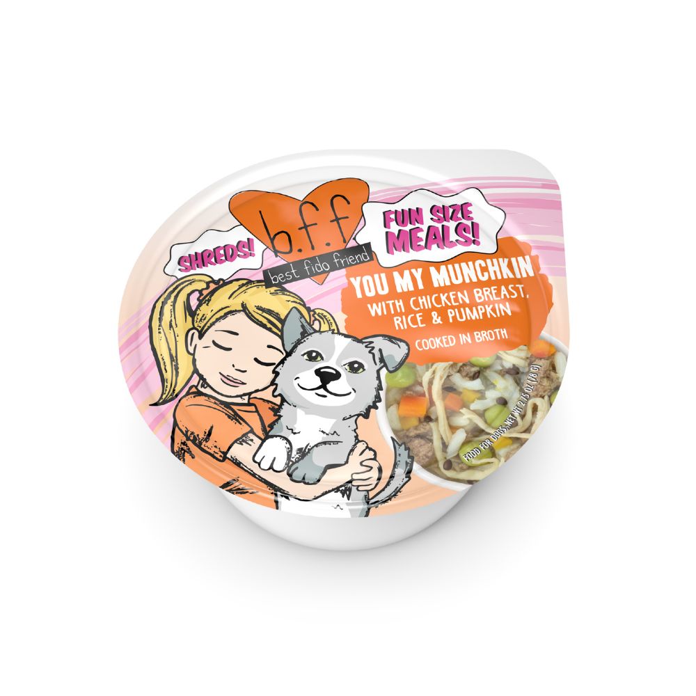 Weruva BFF Wet Dog Food - You My Munchkin with Chicken & Pumpkin-Case of 12