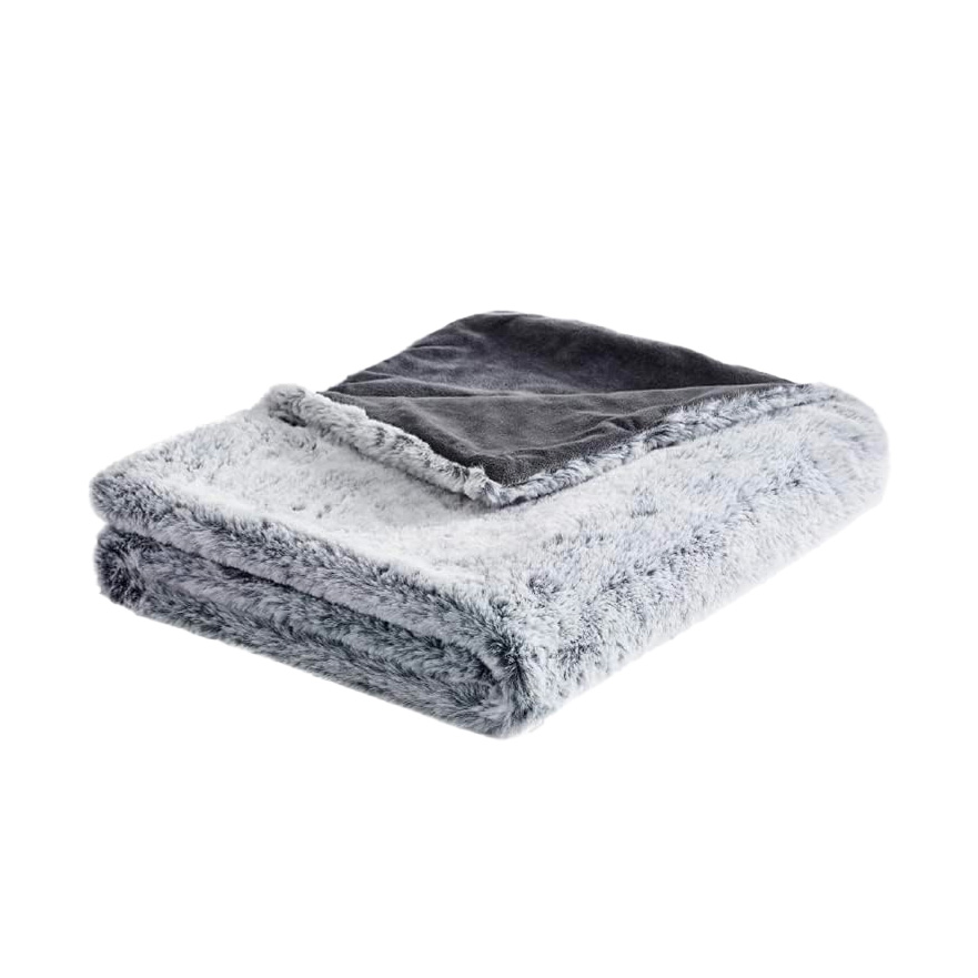 Best Friends - Pet Blanket - Calming Grey Soft Snuggle Blanket