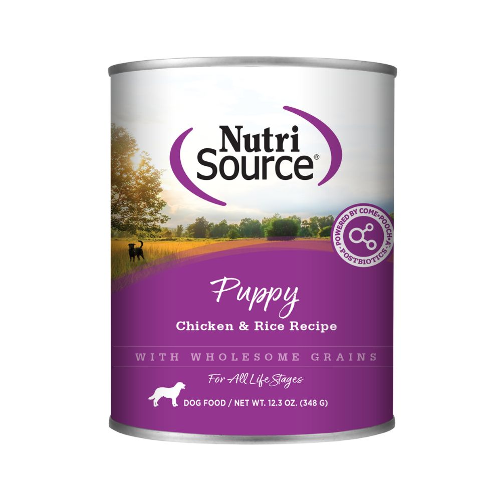 NutriSource Wet Dog Food - Puppy Chicken & Rice