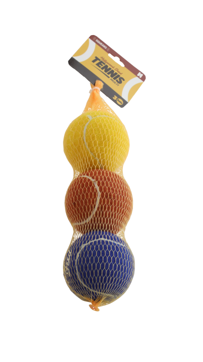 Hollywood Feed Dog Toy - Tennis Ball-3 pack