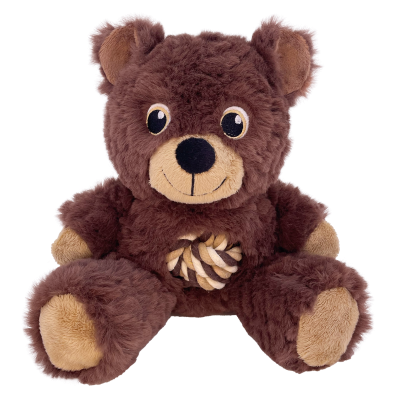 KONG Plush Dog Toy - Knots Teddy