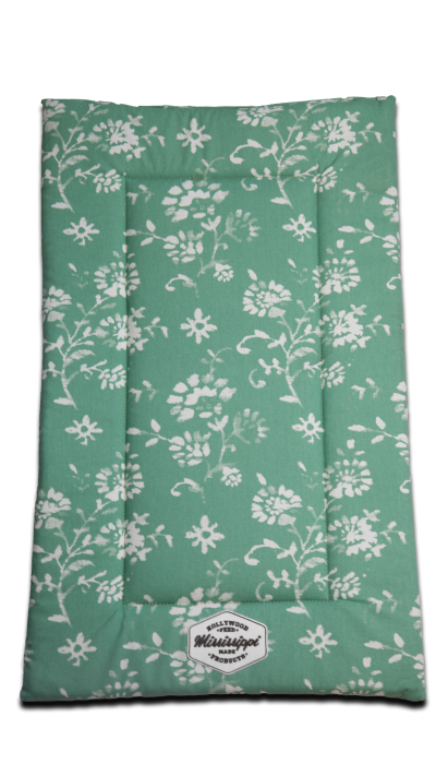 Mississippi Made Snoozepad Dog Crate Mat - Spring Floral