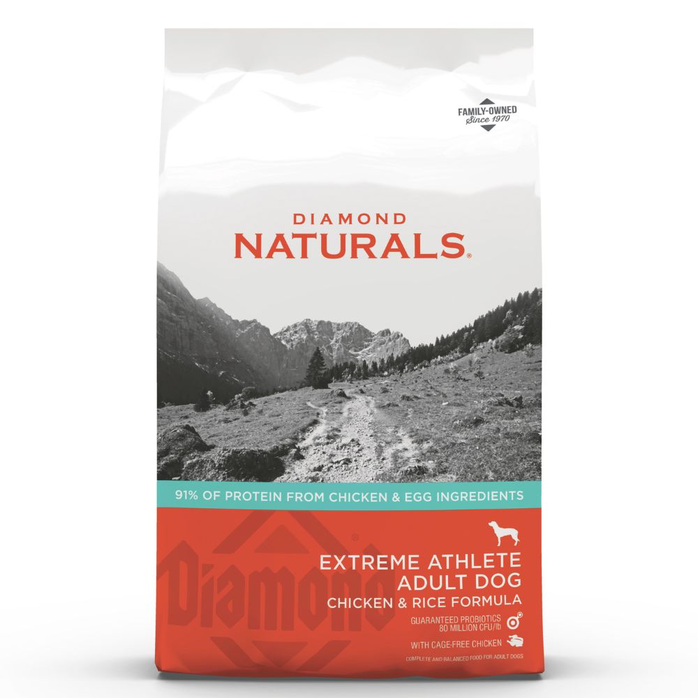 Diamond Naturals Extreme Athlete Adult Dry Dog Food - Chicken & Rice Formula