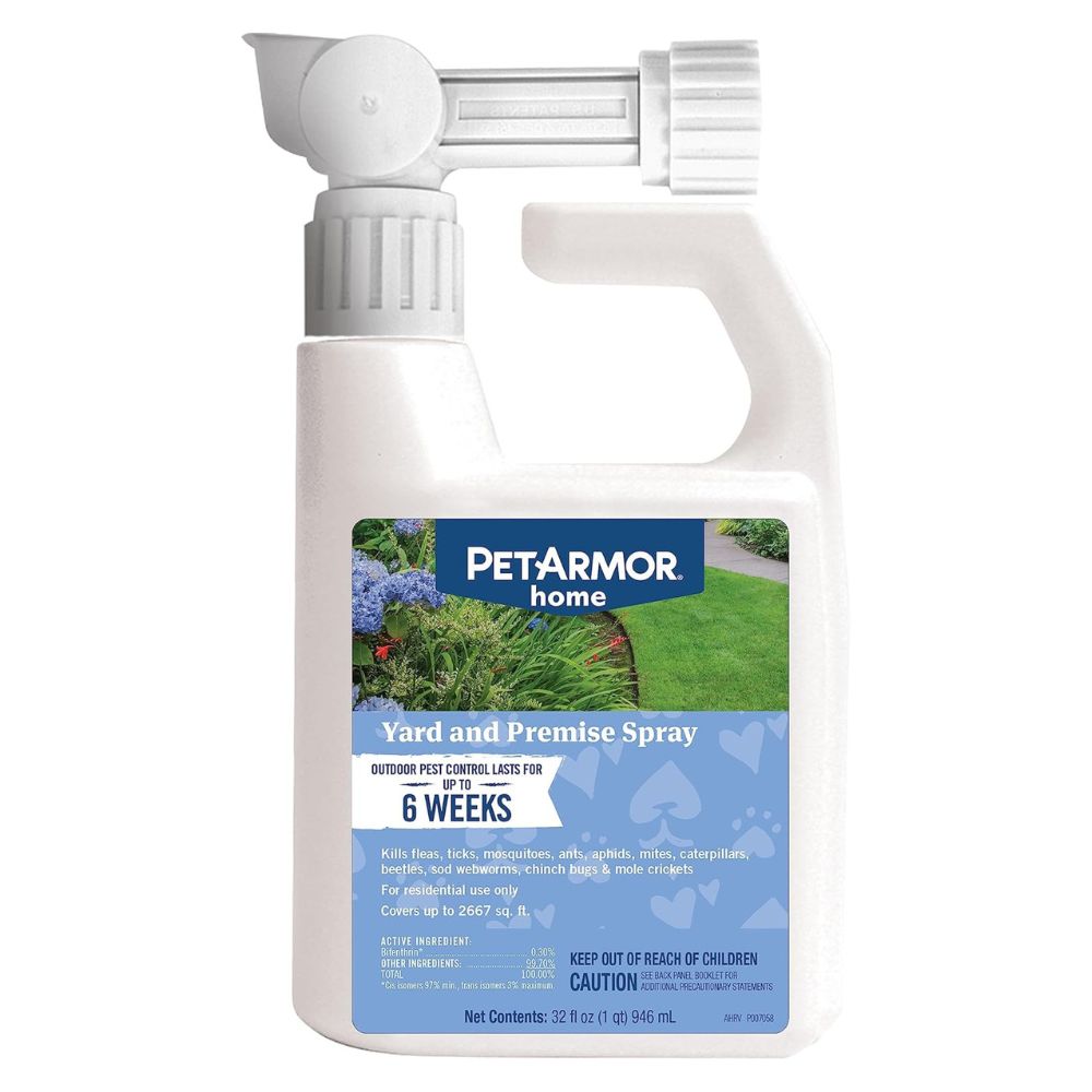 PetArmor Home Yard and Premise Flea & Tick Spray - Outdoor Ready To Spray Insecticide