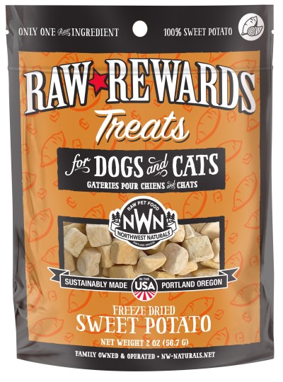 Northwest Naturals Freeze Dried Dog & Cat Treat - Sweet Potato