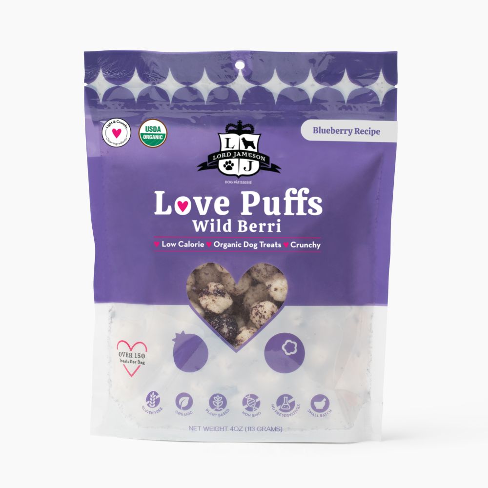 Lord Jameson Love Puffs Dog Treat - Wild Berri