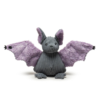 HuggleHounds Plush Dog Toy - Knottie Bat