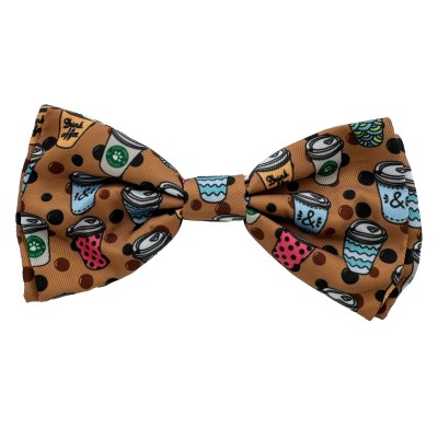 Huxley & Kent Pet Apparel - Brown Coffee Bow Tie
