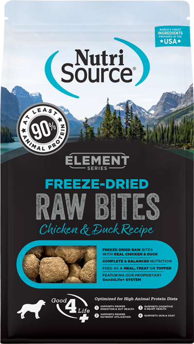 NutriSource Element Freeze Dried Dog Food - Chicken & Duck