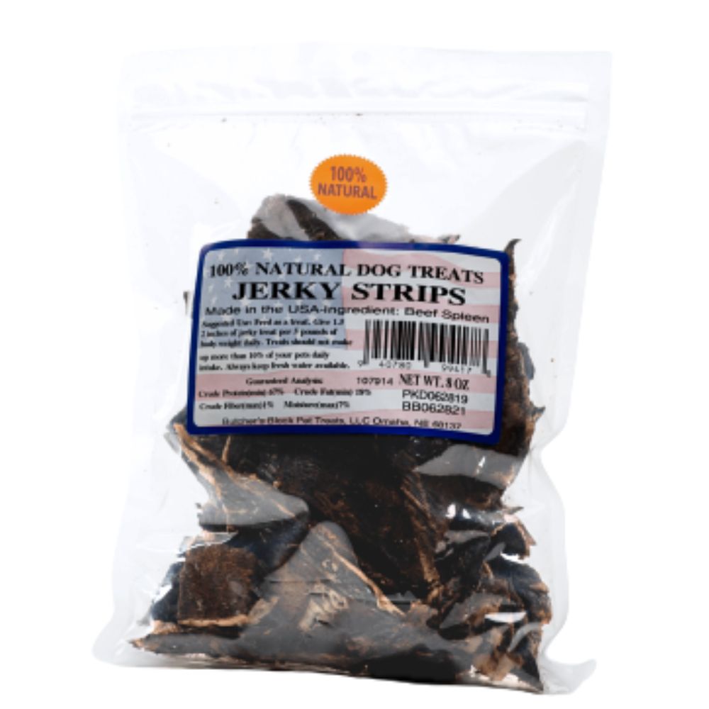 Butcher's Block Bones Dog Jerky Treats - Beef Spleen