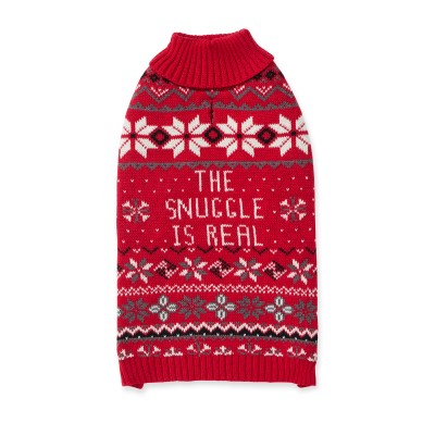 Hotel Doggy Pet Sweater - Funny Christmas Sweater - The Snuggle is Real