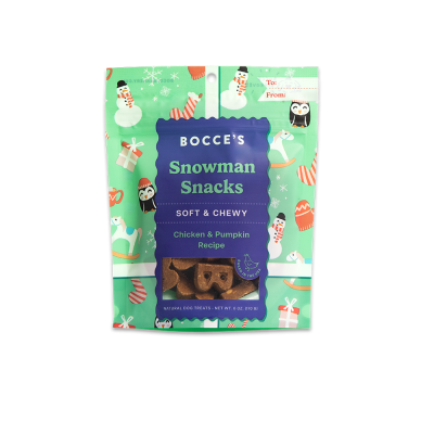 Bocce's Bakery - Dog Treat - Snowman Snack