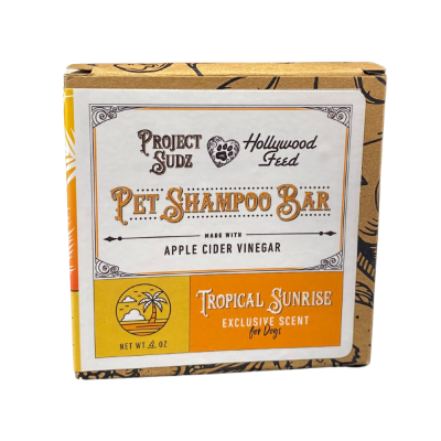 Project Sudz - Organic Pet Shampoo Bar - Tropical Sunrise