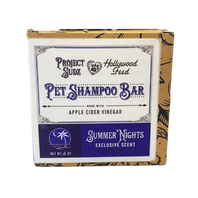 Project Sudz - Organic Pet Shampoo Bar - Summer Nights