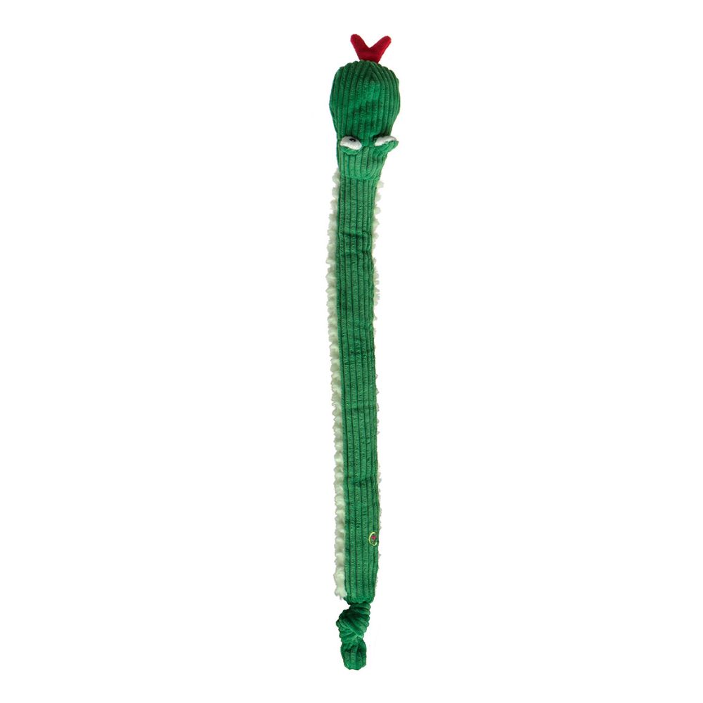 HuggleHounds - Plush Dog Toy - Lucky Snake Knottie