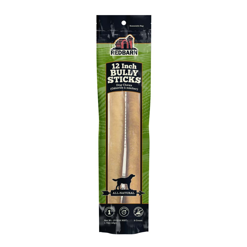 Redbarn Dog Chew - Bully Sticks-2 pack